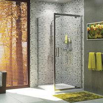 Душевой угол Wasserkraft Berkel 48P19, 100x100x200 см, 6 мм, серебристый профиль