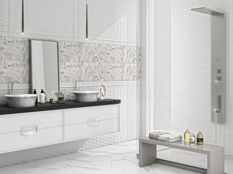 13058R Турнон белый структура обрезной Kerama Marazzi 30x89.5