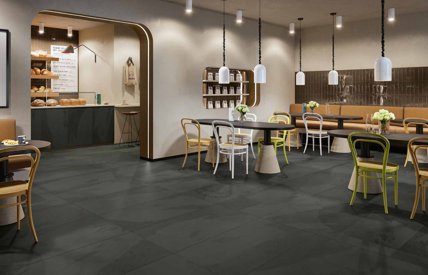 Ардезия Блэк керамогранит Coliseumgres 60x120