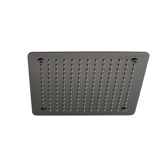 100308070 Noken Square Верхний душ встраиваемый в потолок, 30x30 см, матовый титан