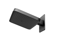 100360843 Noken Plump Верхний душ (360х240) с кронштейном, черный матовый