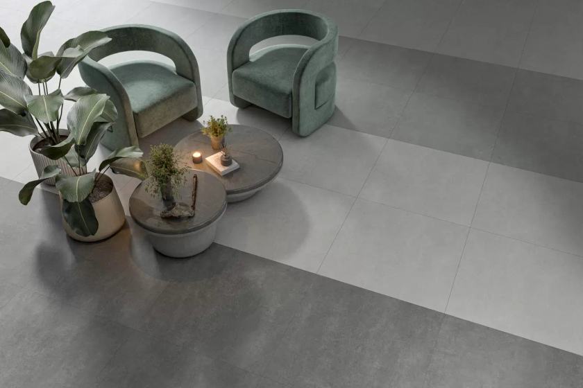 DD841190R Про Догана серый светлый матовый обрезной Kerama Marazzi 80x80