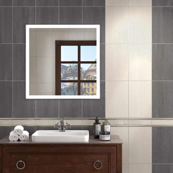 HGD/А371/6397 Декор Ломбардиа белый Kerama Marazzi 25x40