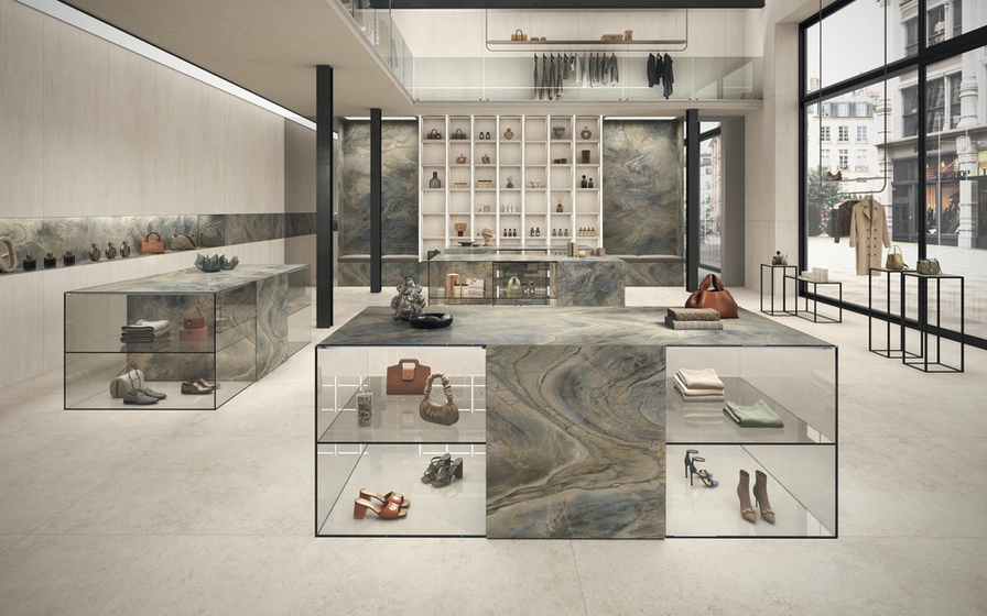 Zephyr Lapp керамогранит 6 mm Atlas Concorde 120х278