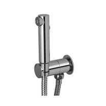 100215361 Noken Round Комплект гигиенического душа (душ + шланг + запорный вентиль), хром