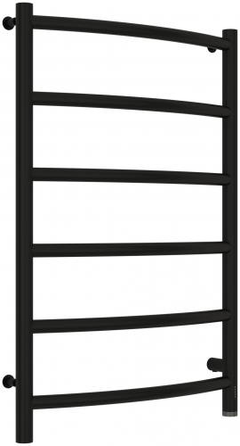 Полотенцесушитель Галант 4.0 800х500, тен правый, Черный матовый, 31-0831-8050