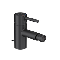 Смеситель для биде Kludi Bozz, с донным клапаном, черный матовый, 385333976