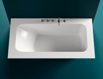 Ванна встраиваемая Salini Orlanda Plus Kit, Sapirit, 1900х1000х600, белая матовая 102114M