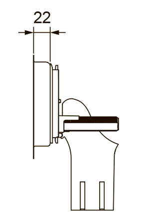 9240951 Крышка бачка с контейнером для гиг.таблеток для lux mini/square glass/velvet/loop/NOW