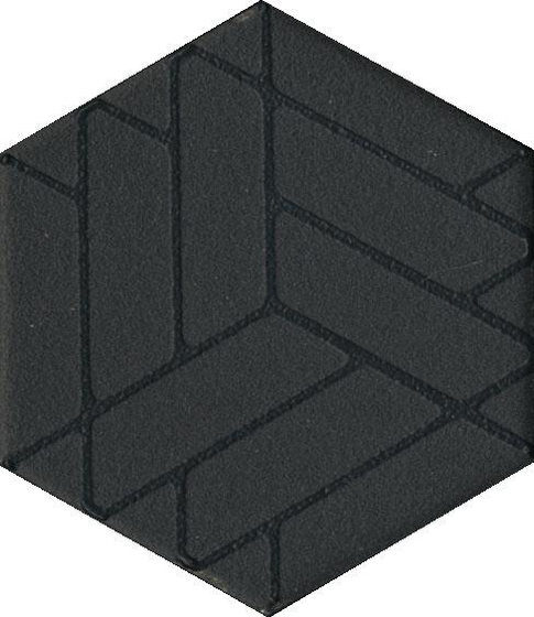 OS/B241/63001 Декор Агуста черный Kerama Marazzi 5,2х6