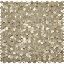 Gravity Aluminium 3D Hexagon Gold мозаика L'Antic Colonial