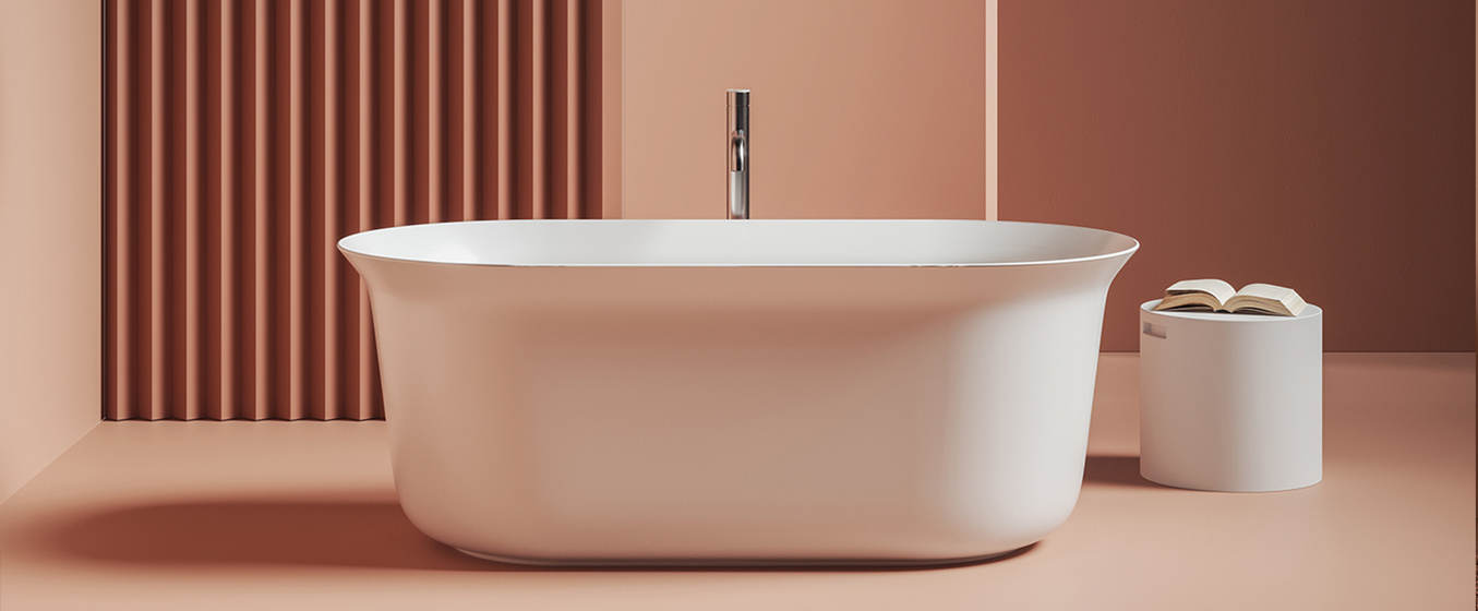 Ванна ArtCeram PETIT 140х70x52.5 см, белая матовая (ACW005 05)