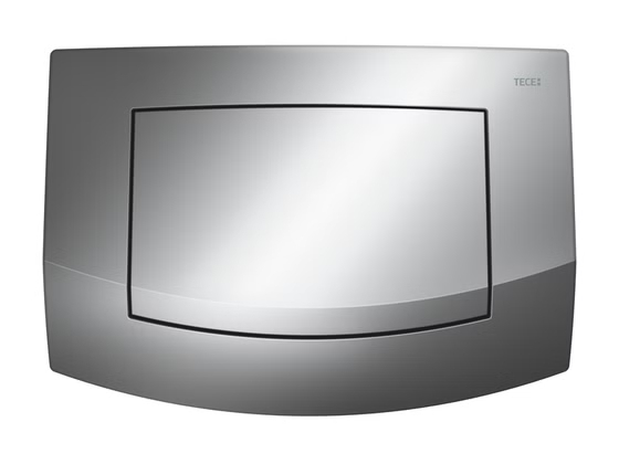 9240126 TECE Ambia Панель смыва унитаза для одинарной системы смыва, материал пластик, цвет панели хром глянцевый