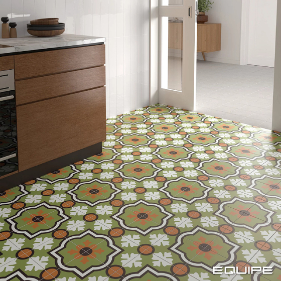 Rivoli Monaco Verde керамогранит Equipe 20x20