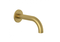 Излив для ванны Kludi Bozz, 160  мм, брашированное золото, 38505N0