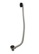 100285264 Noken Tono слив-перелив д/ванны,120 см, черный матовый