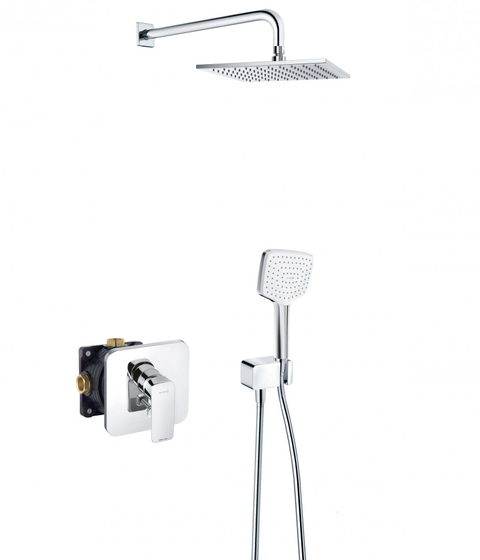 Комплект для душа Kludi Pure&Style, хром, 7 в 1, 406300575