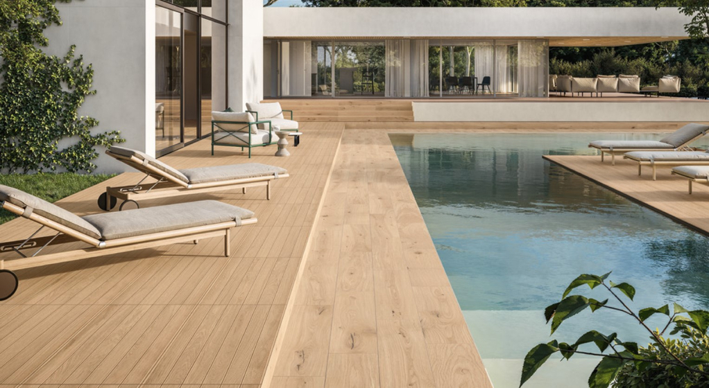 Log Bright Oak Deck 20mm керамогранит Atlas Concorde 60x120