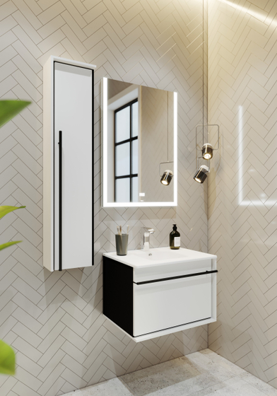 Зеркало Roca Aneto 60х85 см, LED подсветка, подогрев, сенсор, диммер, 7812362000