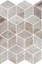 ТО17/14023 Декор Джардини беж. светл. мозаичный Kerama Marazzi 45х37,5