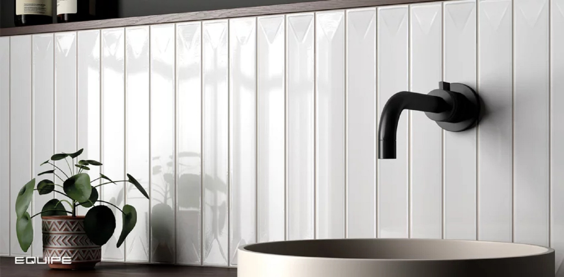 Vitral Axis Snow плитка Equipe 5х40