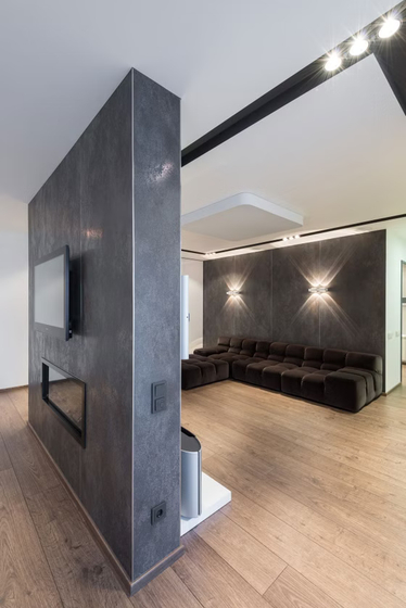 Oxido Negro 3.5 mm керамогранит Coverlam 120х260