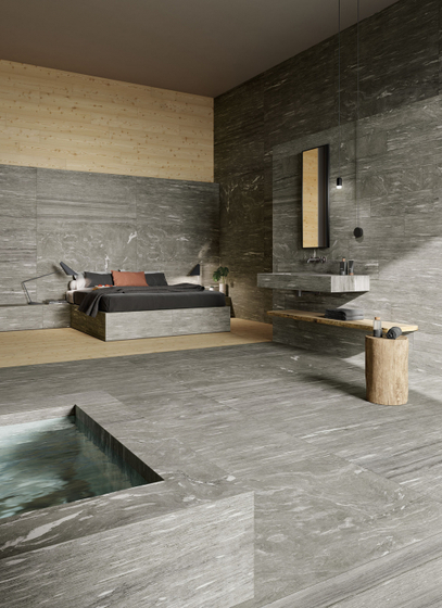 Skyfall Grigio Alpino керамогранит Italon 20x160