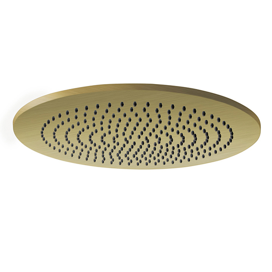 100299345 Noken Round верхний душ с шаровым соединением, Ø-30 см, матовое золото