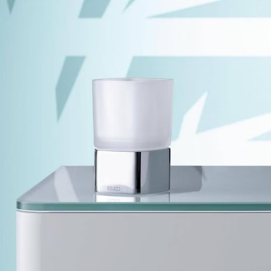 11650 019001 Keuco Elegance Стакан настольный, хром