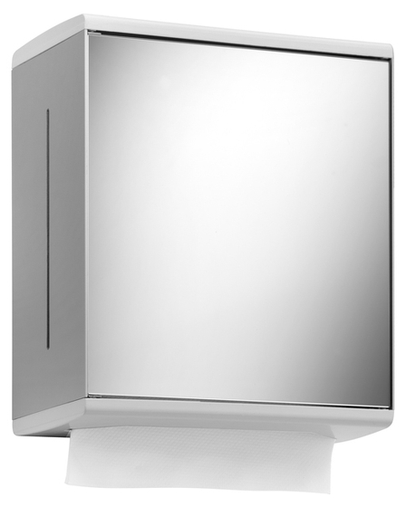 12785 010101 Keuco Collection Moll Диспенсер для полотенец, хром/антрацит, зеркальная дверь