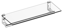 14975 010000 Keuco Plan Полка для полотенец с полочкой из ударопрочного безопасного стекла, хром