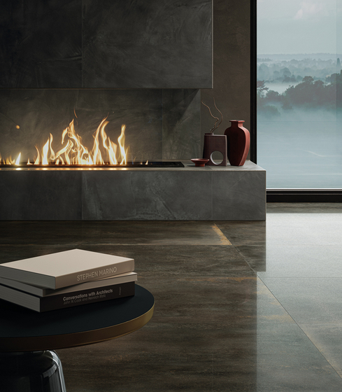 Continuum Brass Dark Lappato 80x160 керамогранит Italon 80x160