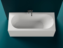 Ванна встраиваемая Salini Fabia 170, 1700х750х600, Sapirit, матовый белый, 102611M