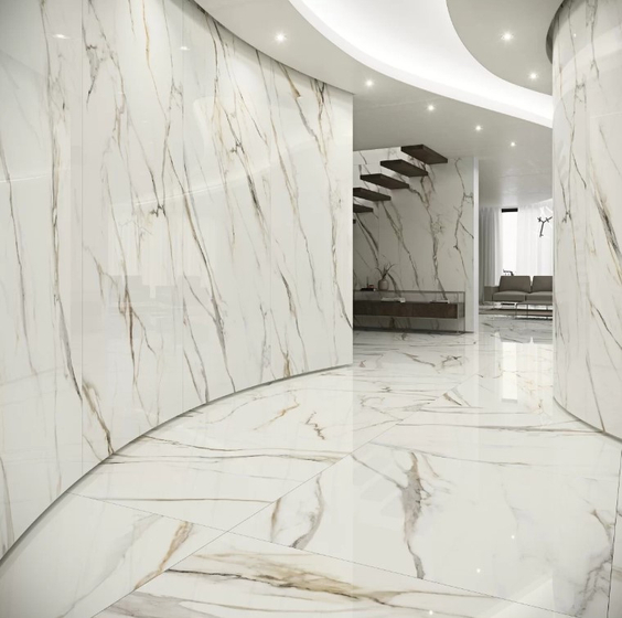 Calacata Gold Pul.керамогранит Coverlam 120х278