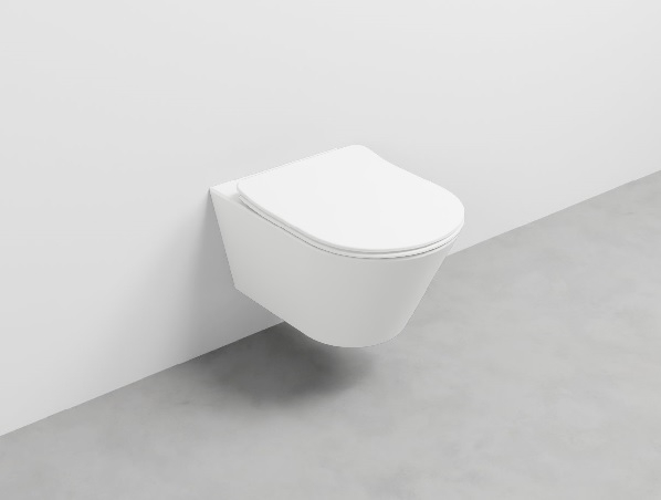 Унитаз Cielo Mare подвесной MRVSK (54,5х37,5х32,5) белый, сиденье микролифт CPVMRTF