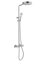 Душевая стойка с термостатом JTP Neo Brushed Black, WJ 6186400 BBL