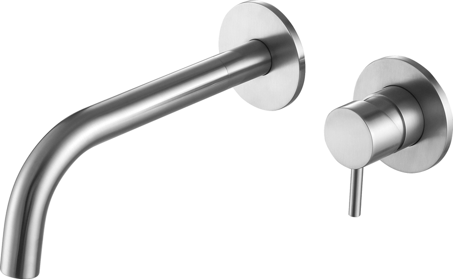 Смеситель для раковины JTP Rod Brushed Nickel, с внутренними элементами WJ 8501800 BN