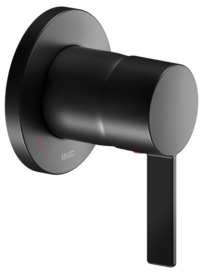 Наружная часть смесителя Keuco IXMO, круглое основание, Чёрный матовый, 59551 379501