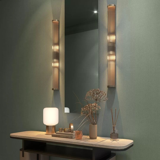 KM8519 Обои виниловые на флизелиновой основе Шафран база, зеленый Kerama Marazzi