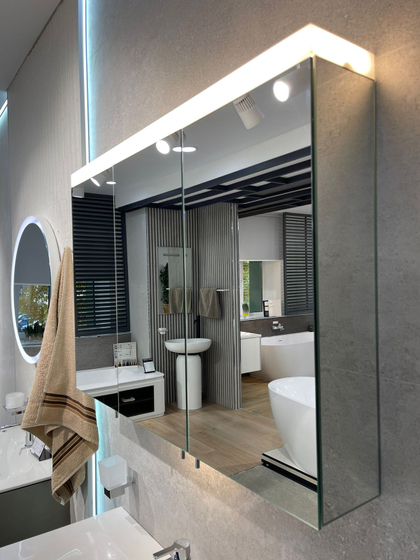 Комплект мебели KEUCO Royal Reflex.2. 1000мм (тумба с раковиной+зеркальный шкаф), белый