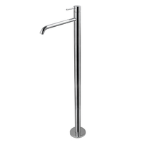 100208374 Noken Round Cмеситель для раковины напольный, хром