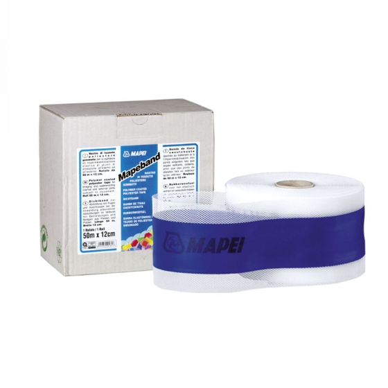 Mapeband, 120мм- Гидроизоляционная лента для стыков каучуковая, высокоэластичная