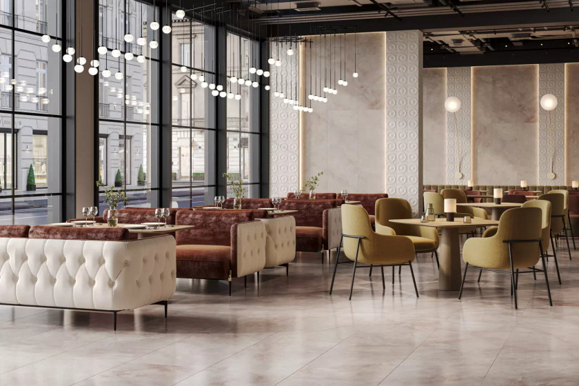 OBE001 Декор Аква Альта 2 белый матовый структура Kerama Marazzi 20x20