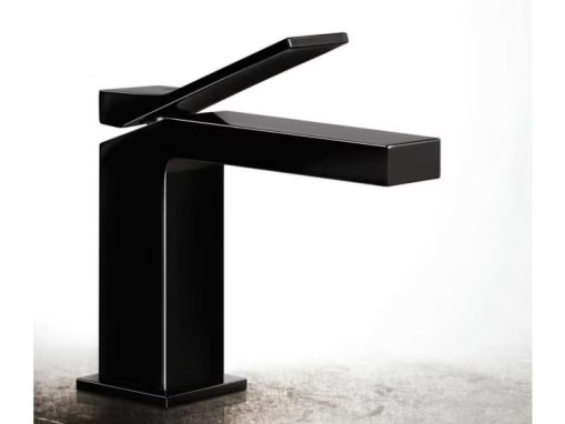 53001 706 Смеситель Rettangolo K д/раковины,  black metal
