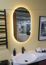 Зеркало Lira 500*1000.213 с подсвет SuperLed (холодной), подогревом и сенсорным выкл. (на касание)