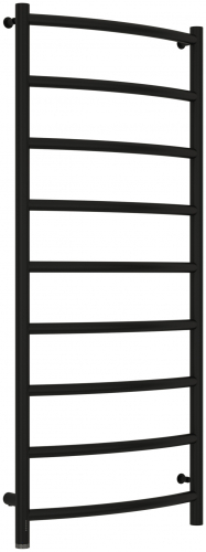 Полотенцесушитель Галант 4.0 12000х500, тен левый, Черный матовый, 31-0830-1250