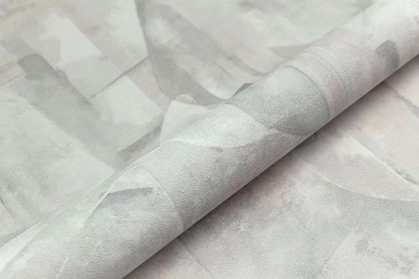 KM8316 Обои виниловые на флизел.  основе Фреш мотив, серый-бежевый абстракция Kerama Marazzi