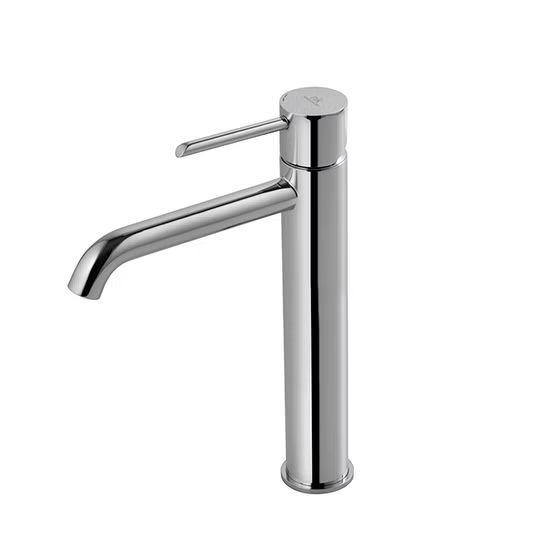 100208362 Noken Round смеситель для раковины, высокий 306 мм, хром