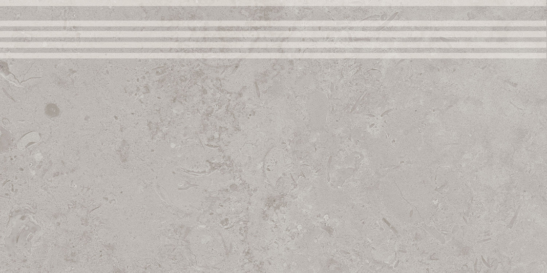 DD205220R/GR Ступень Про лаймстоун серый натуральный обрезной Kerama Marazzi 30x60