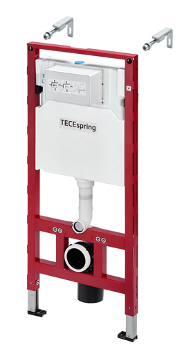S300300 Инсталляция со смывным бачком TECEspring profil (6 л), высота 1144 мм
